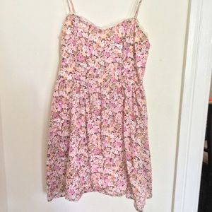 MODA International dress pink with flowers